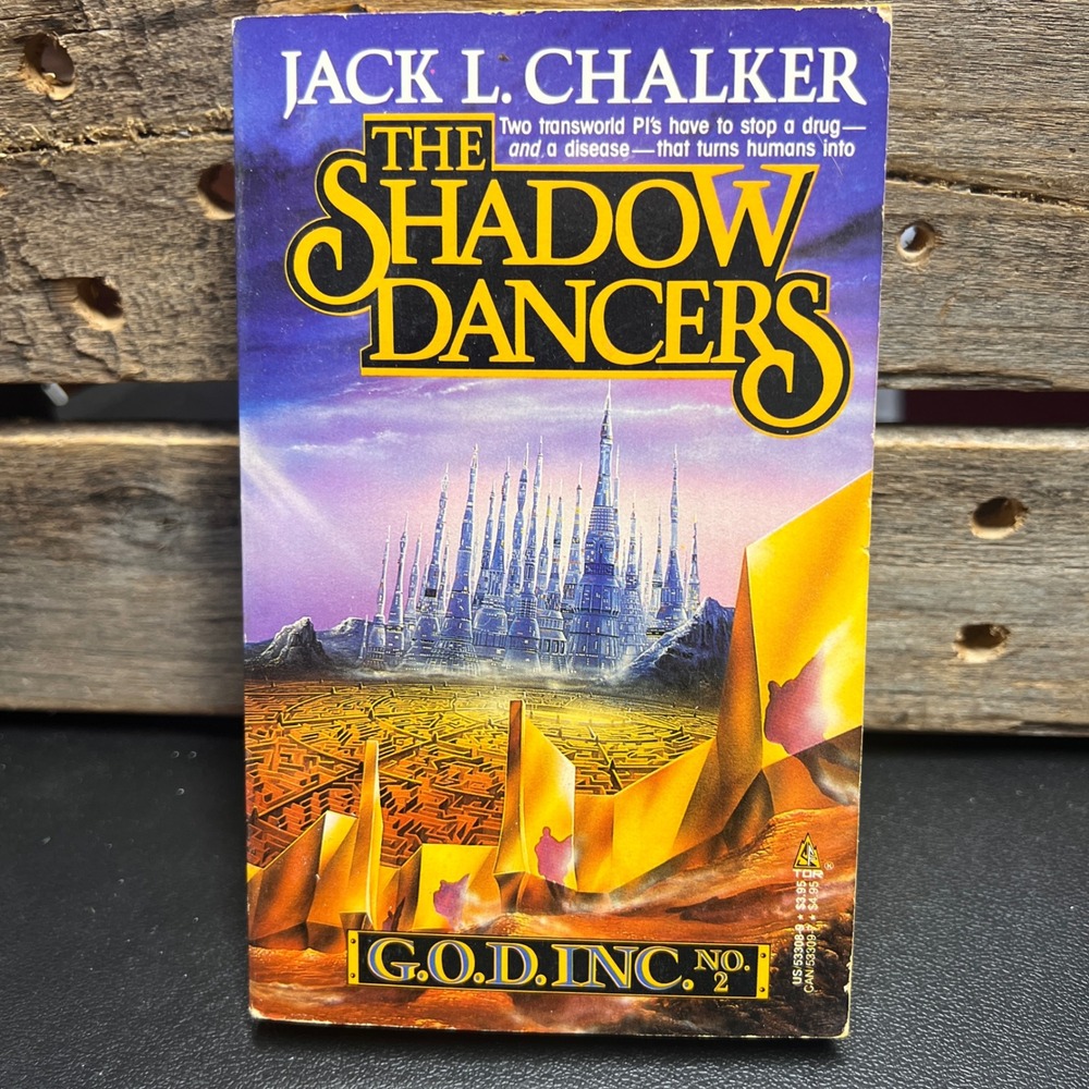 The Shadow Dancers Jack L Chalker Tor Sci-Fi Paperback 1987 First Ed